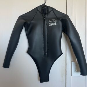 Women's Black One Piece Swimsuit